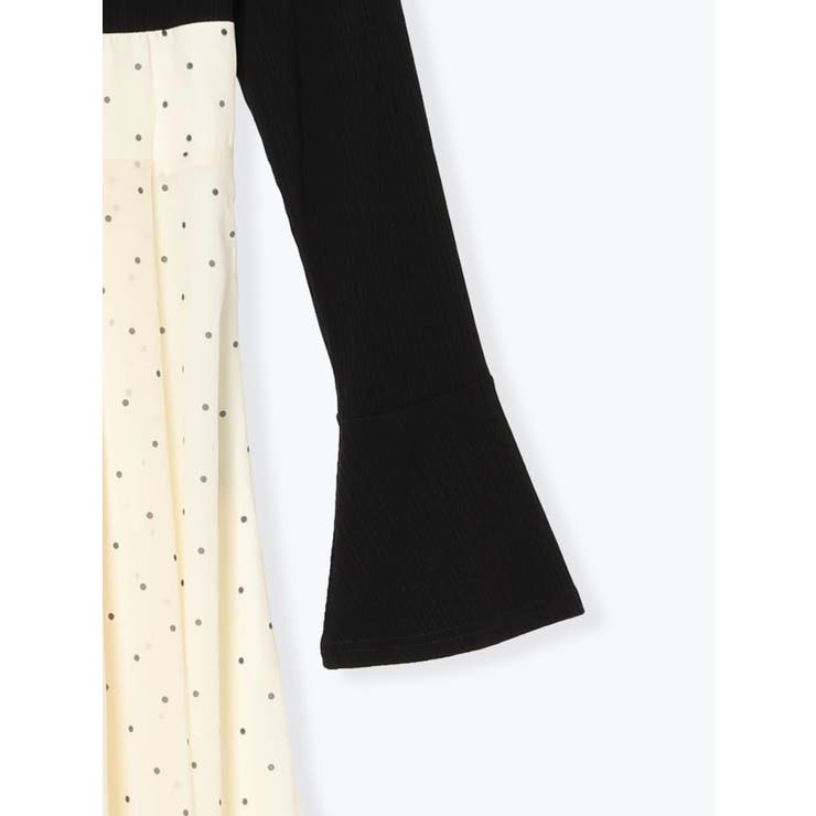 リブ切り替えドットワンピース | LUDIC PARK | 詳細画像22 