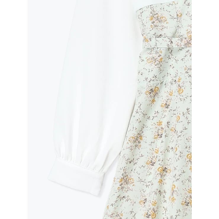 花柄ベルト付きワンピース | LUDIC PARK | 詳細画像16 