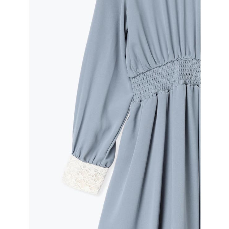 襟レースシャーリングワンピース | LUDIC PARK | 詳細画像12 