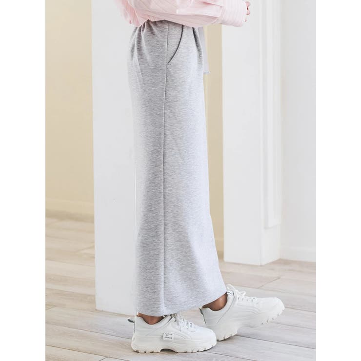 スフレタッチダンボール ナローロングスカート | LUDIC PARK | 詳細画像3 