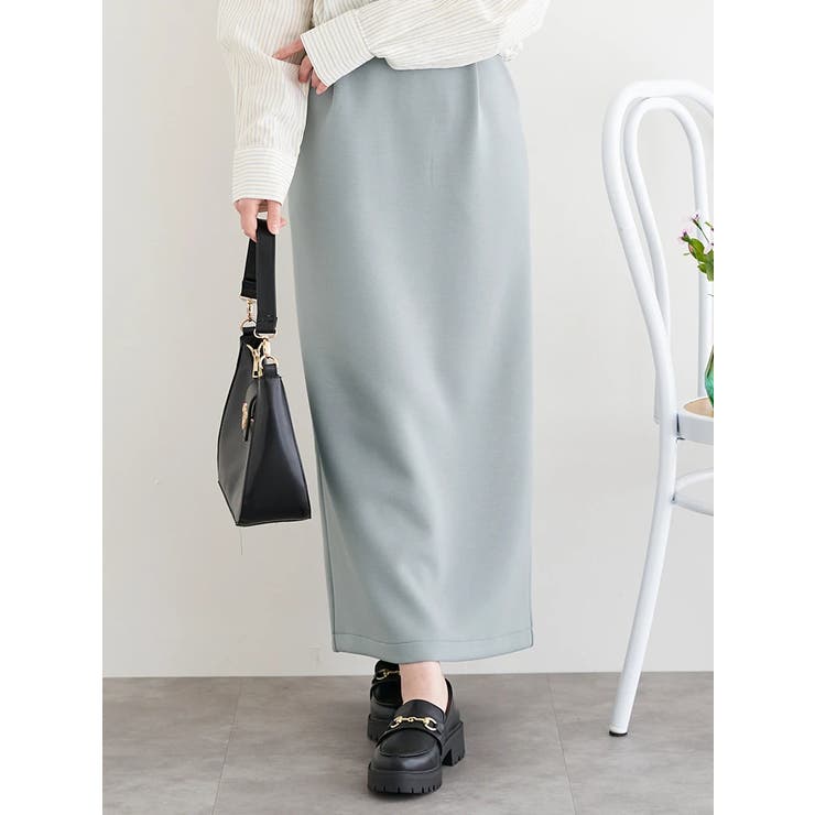 スフレタッチダンボール ナローロングスカート | LUDIC PARK | 詳細画像13 