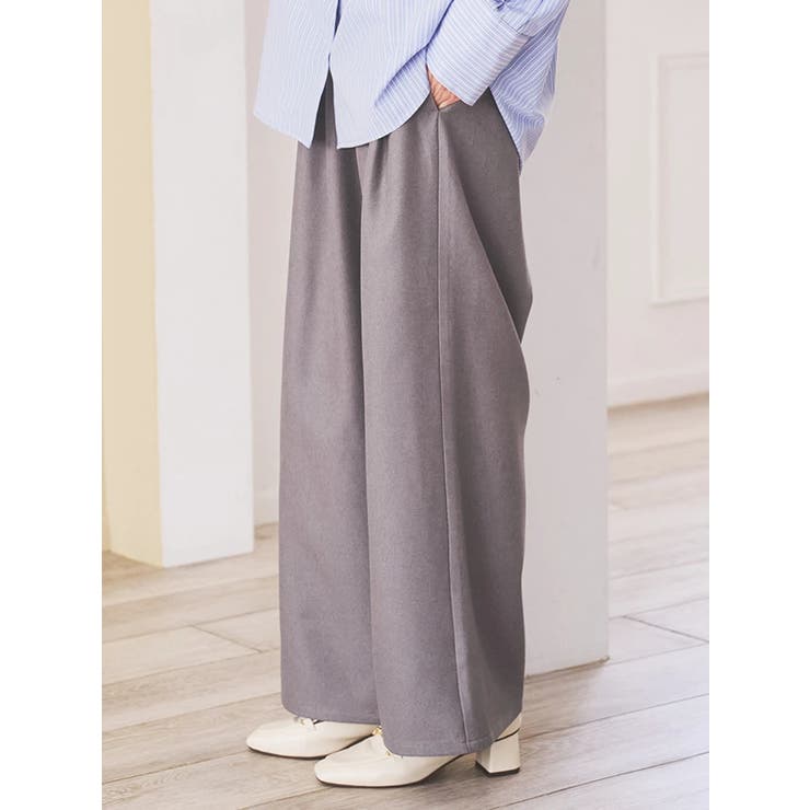 微起毛ツイルストレートパンツ | LUDIC PARK | 詳細画像3 