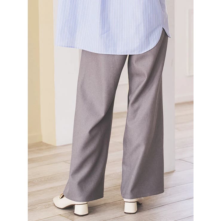 微起毛ツイルストレートパンツ | LUDIC PARK | 詳細画像4 