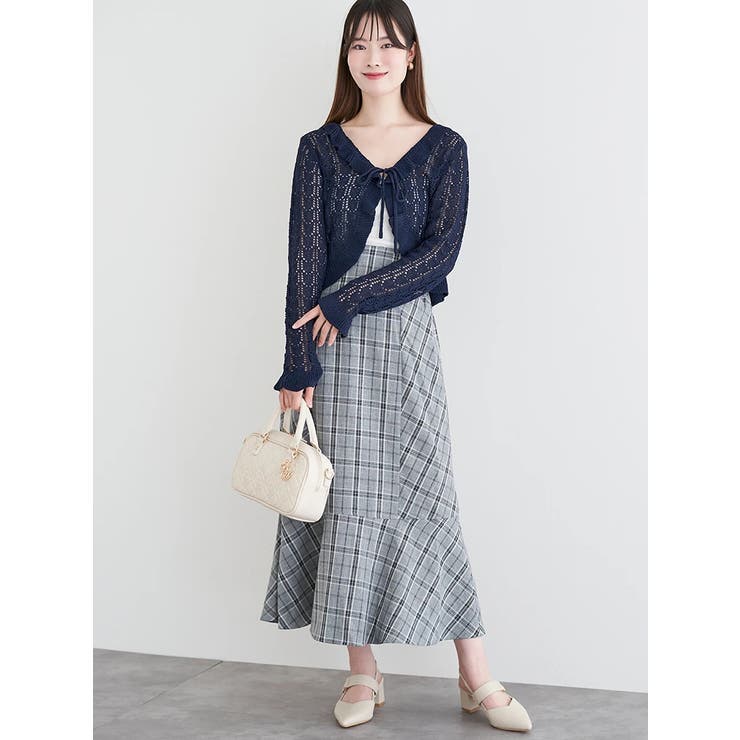 ビット付きチェックマーメードスカート | LUDIC PARK | 詳細画像26 