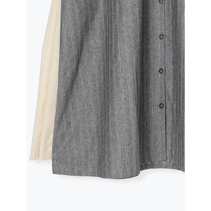 レイヤード風スタンドカラーワンピース | LUDIC PARK | 詳細画像5 