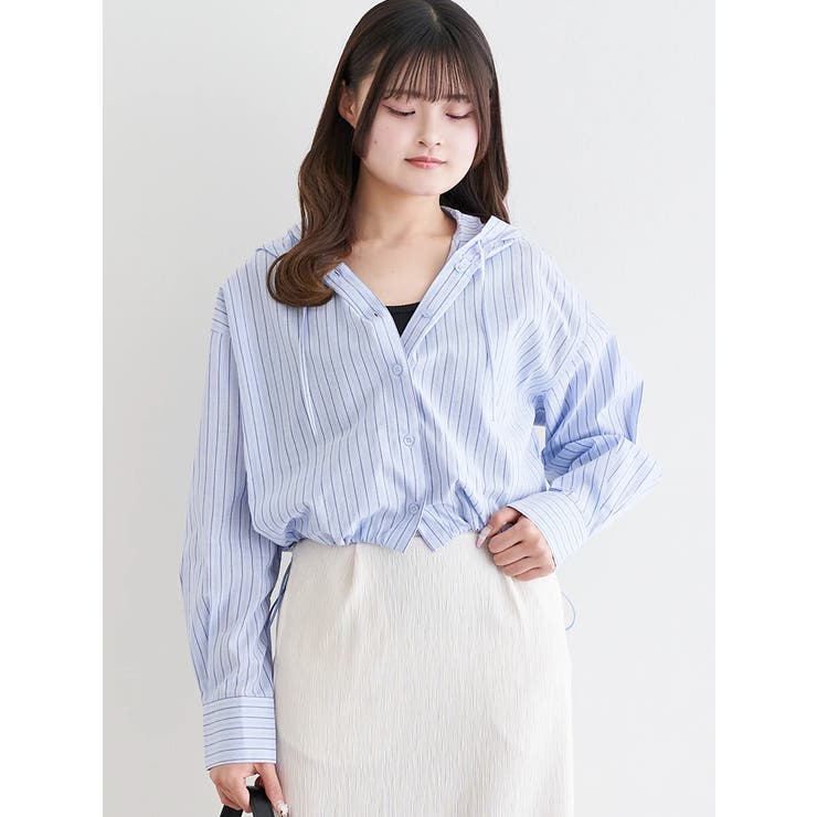 フード付きシアードロストシャツ | LUDIC PARK | 詳細画像2 