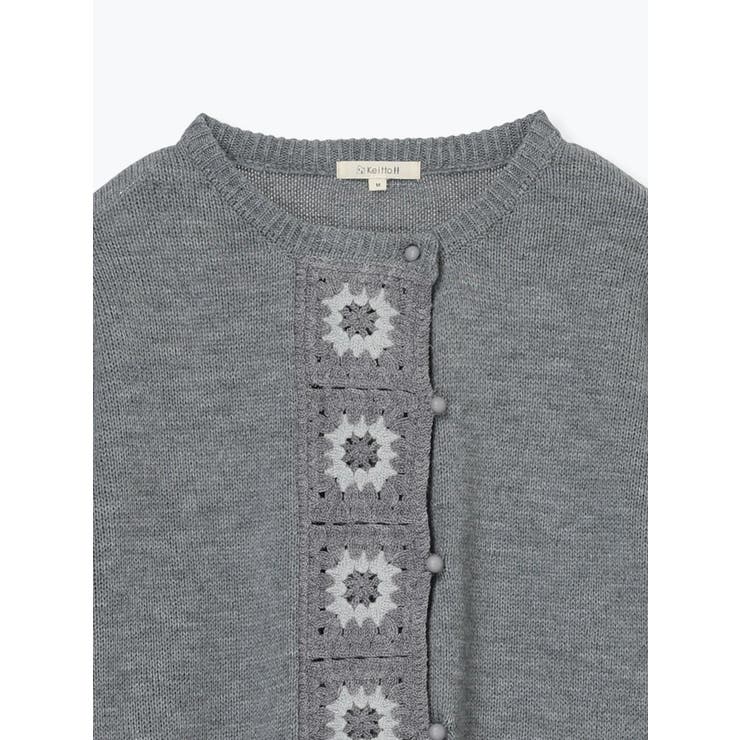 かぎ針編みモチーフカーディガン | LUDIC PARK | 詳細画像3 