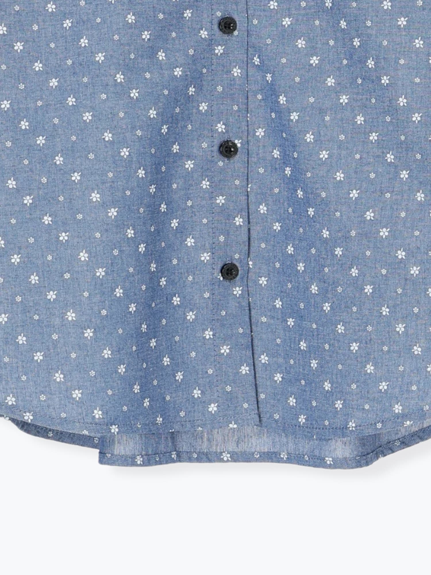 総柄バンドカラーシャツ | LUDIC PARK | 詳細画像5 