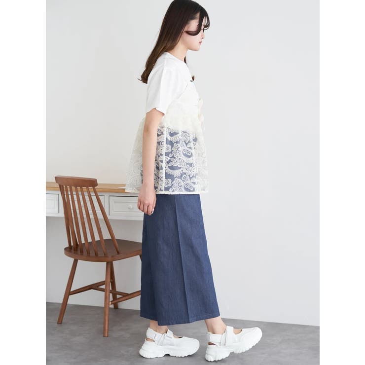 レースオーガンジーキャミソールビスチェ | LUDIC PARK | 詳細画像17 