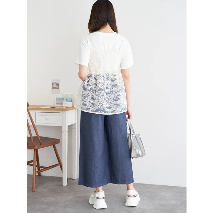 レースオーガンジーキャミソールビスチェ | LUDIC PARK | 詳細画像18 