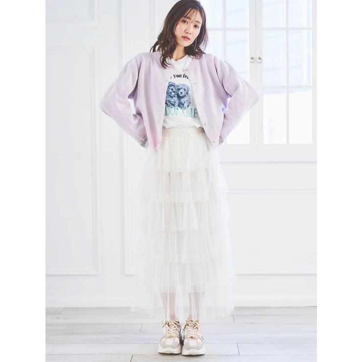 ハトメボタン配色クルーネックカーディガン | LUDIC PARK | 詳細画像10 