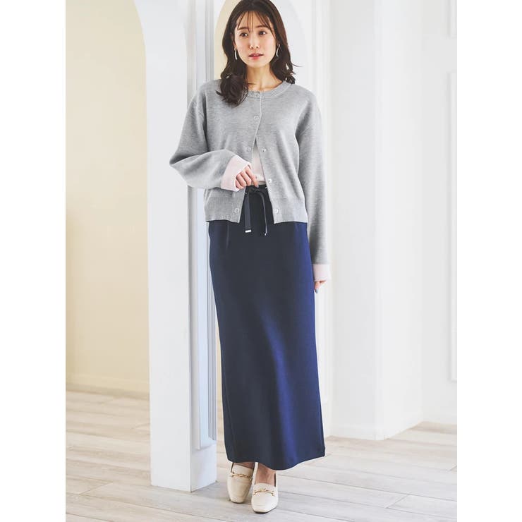 ハトメボタン配色クルーネックカーディガン | LUDIC PARK | 詳細画像19 