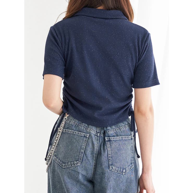 ハート刺繍ダブルZIPカットソー | LUDIC PARK | 詳細画像4 