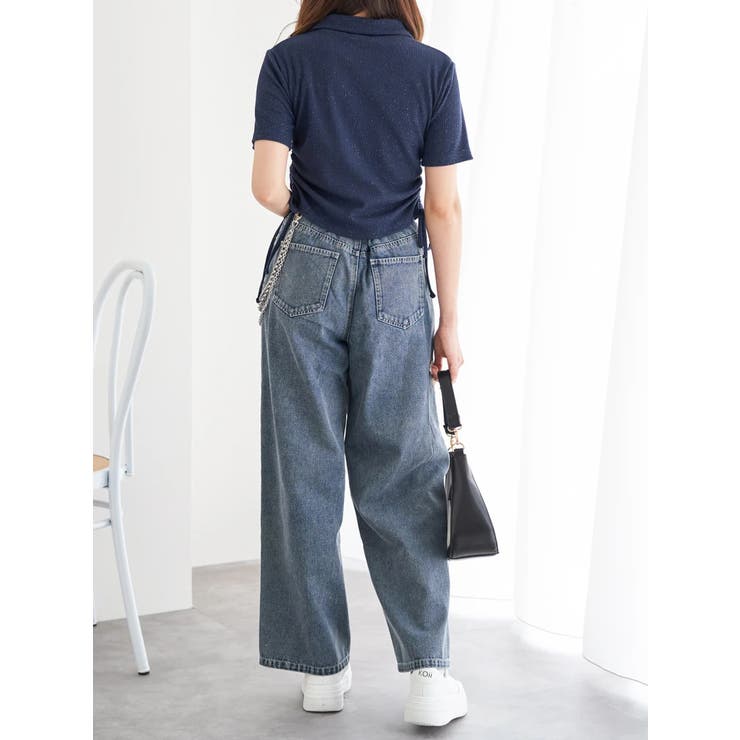 ハート刺繍ダブルZIPカットソー | LUDIC PARK | 詳細画像9 