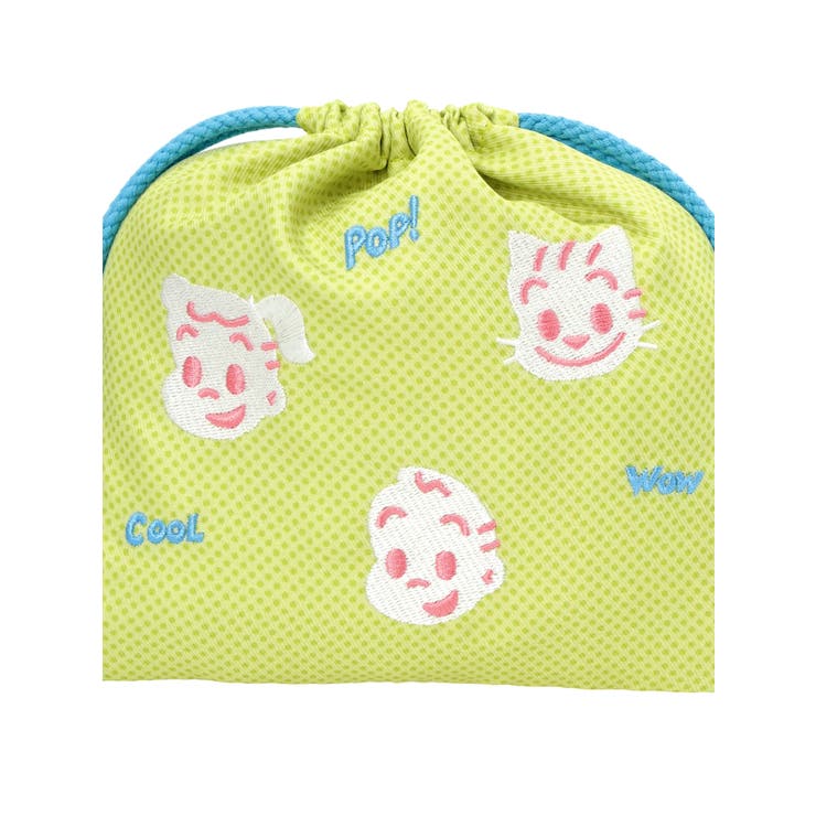 OSAMU GOODS POP刺繍巾着 グリーン | LUDIC PARK | 詳細画像8 