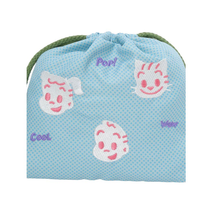 OSAMU GOODS POP刺繍巾着 ブルー | LUDIC PARK | 詳細画像8 