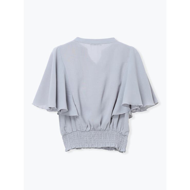 無地花柄ピンタックブラウス | LUDIC PARK | 詳細画像11 