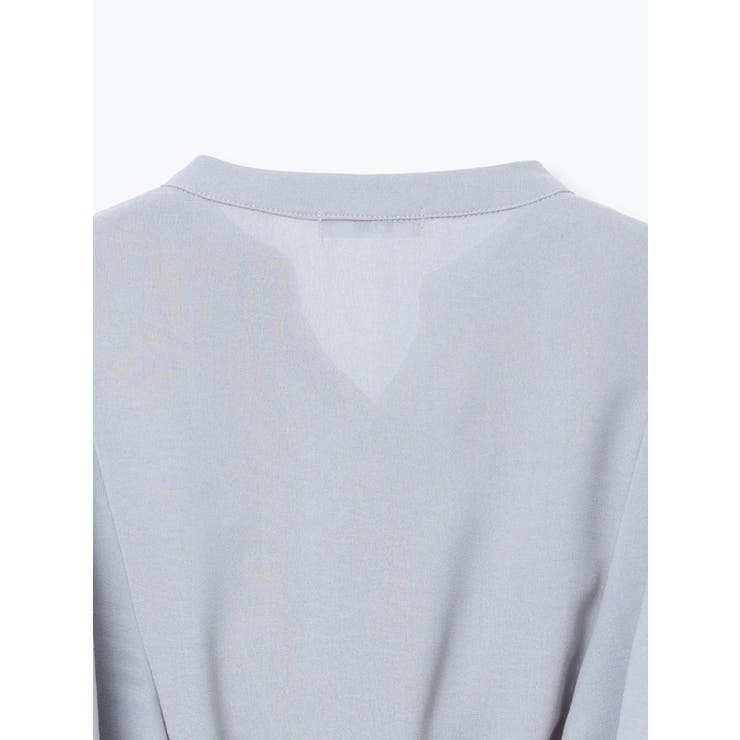 無地花柄ピンタックブラウス | LUDIC PARK | 詳細画像15 