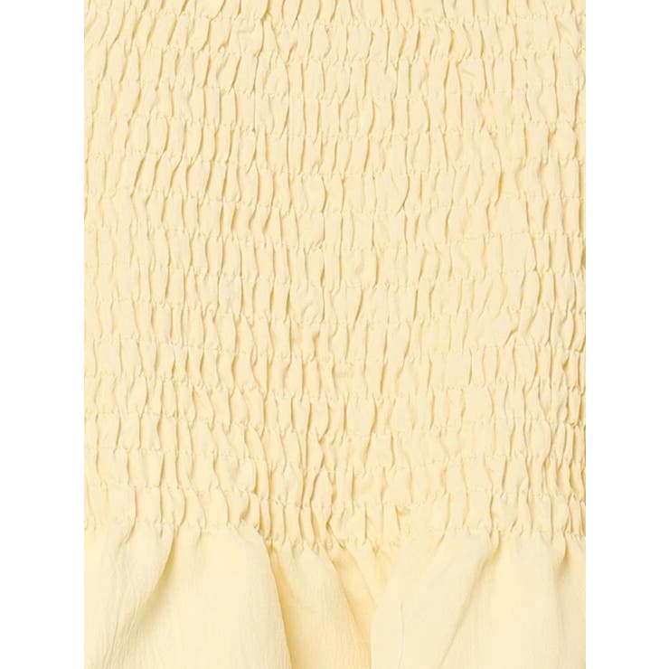 無地シャーリングブラウス | LUDIC PARK | 詳細画像7 