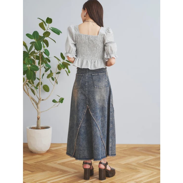 柄アソートシャーリングブラウス | LUDIC PARK | 詳細画像19 