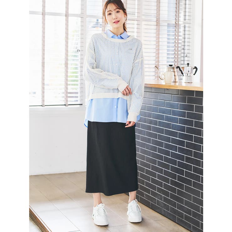 メッシュラメニットプルオーバー | LUDIC PARK | 詳細画像14 