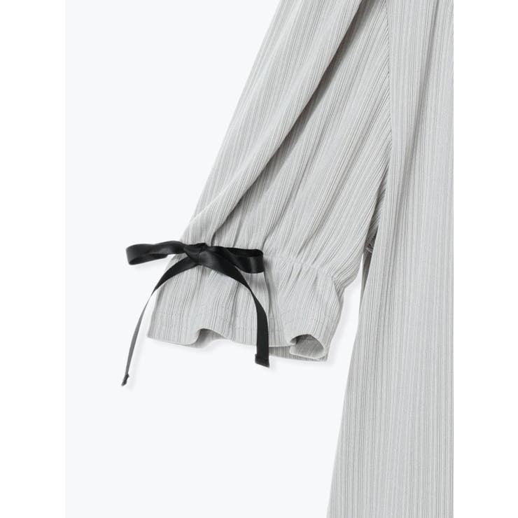 リボン付きシャツレイヤード風トップス | LUDIC PARK | 詳細画像13 