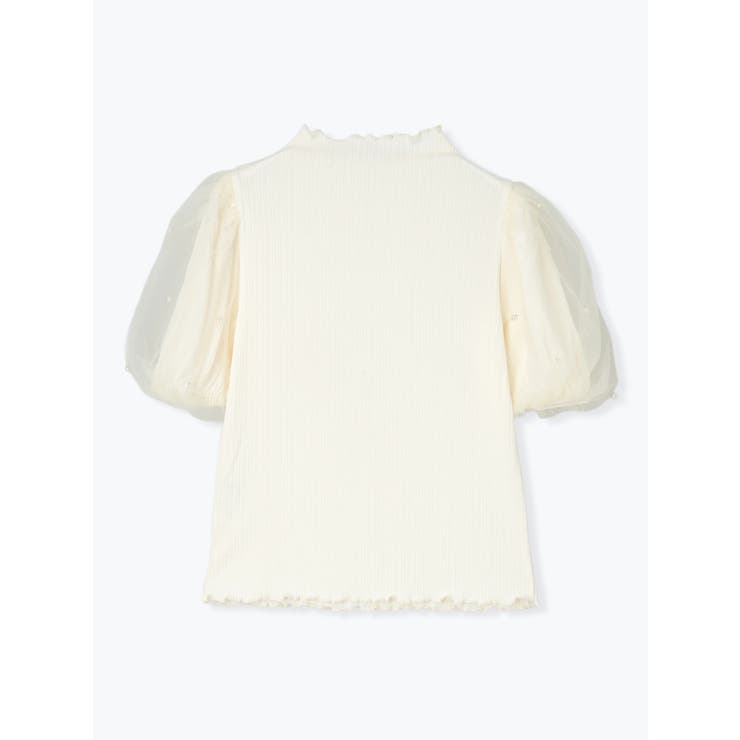 パール付きリブチュールトップス | LUDIC PARK | 詳細画像7 