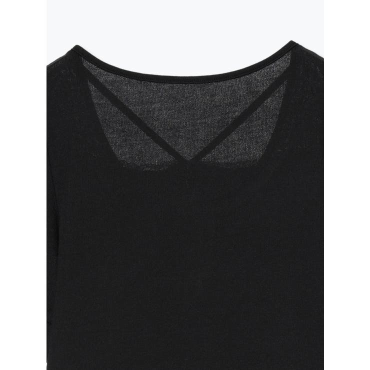 リボンレースレイヤード風フリルトップス | LUDIC PARK | 詳細画像15 