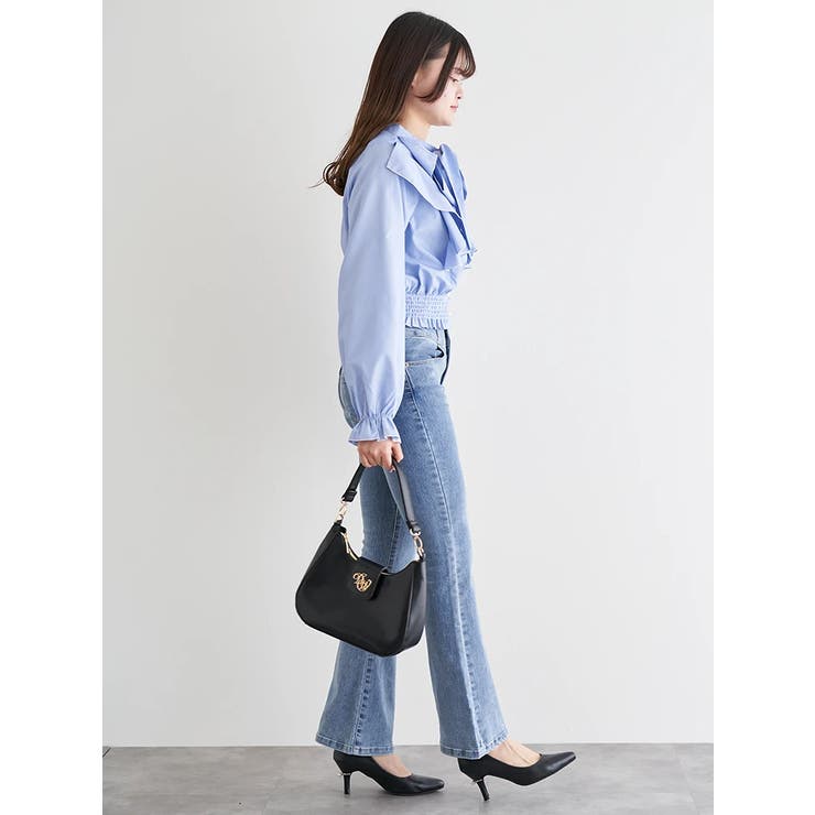 ラッフルボウタイブラウス | LUDIC PARK | 詳細画像8 