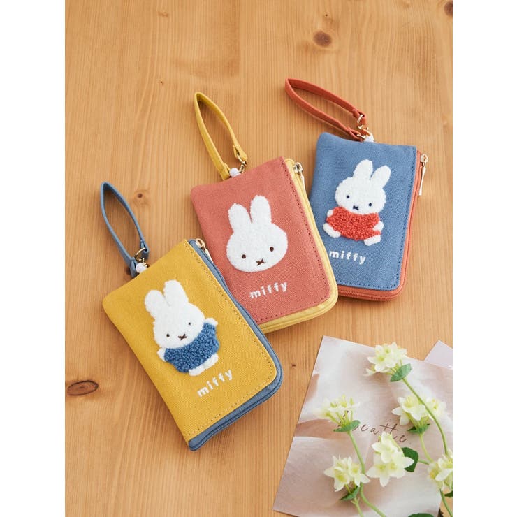 miffy カラフルサガラパスポーチ オレンジ【ミッフィー】 | LUDIC PARK | 詳細画像2 