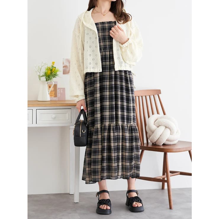 刺繍レースフーディーパーカー | LUDIC PARK | 詳細画像7 