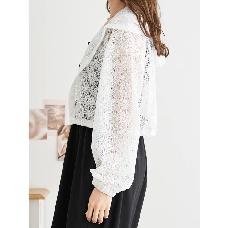 レースフーディーパーカー | LUDIC PARK | 詳細画像3 