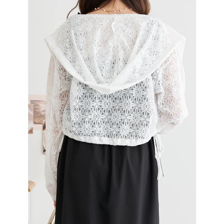 レースフーディーパーカー | LUDIC PARK | 詳細画像4 