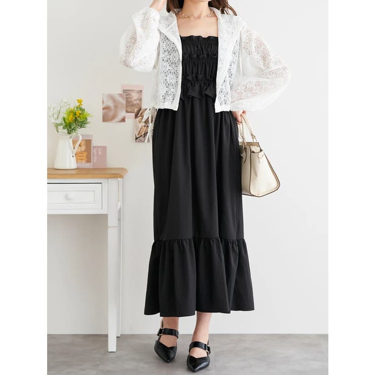 レースフーディーパーカー | LUDIC PARK | 詳細画像5 