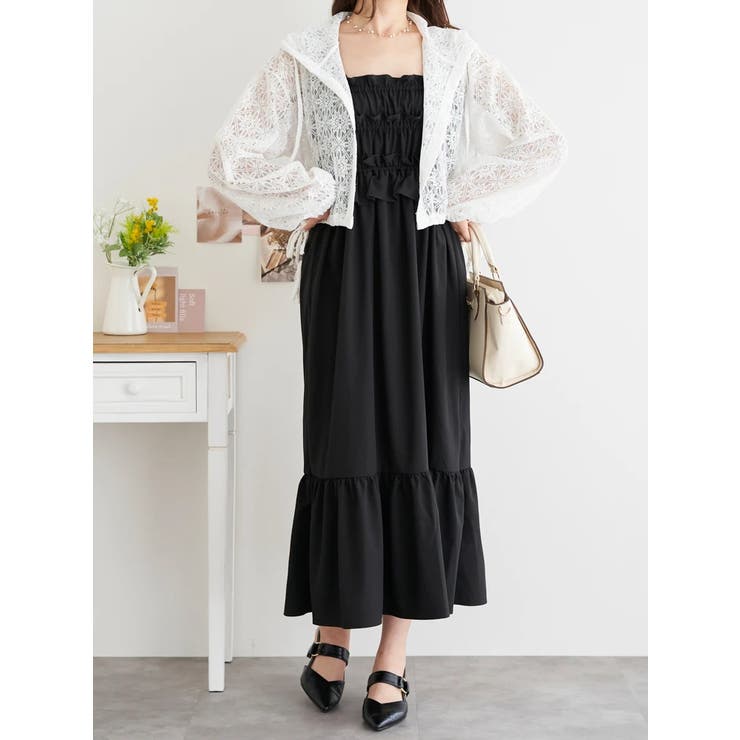 レースフーディーパーカー | LUDIC PARK | 詳細画像6 