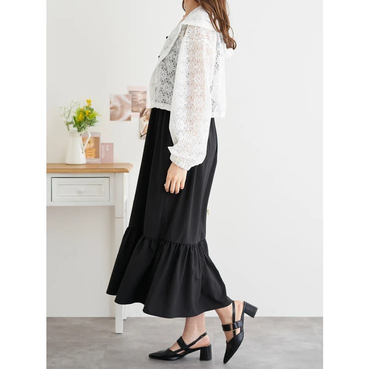 レースフーディーパーカー | LUDIC PARK | 詳細画像8 