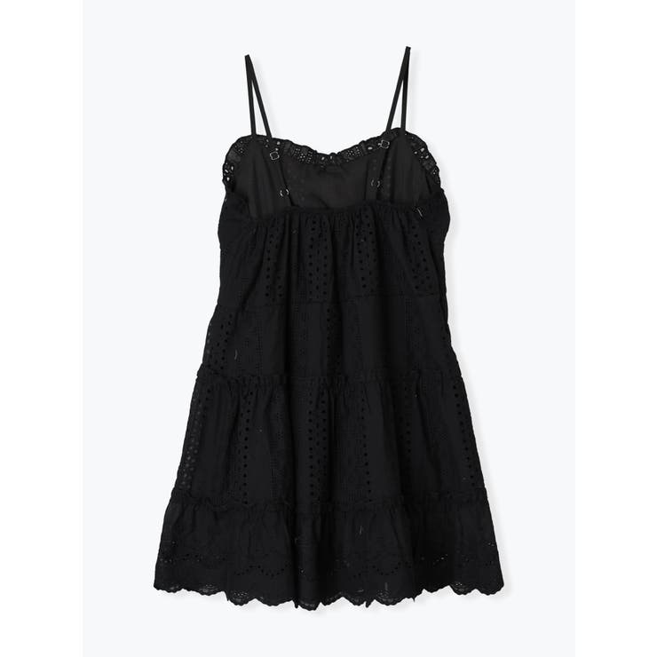 花柄刺繍ティアードキャミチュニック | LUDIC PARK | 詳細画像11 