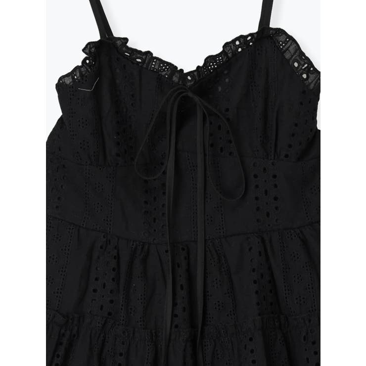 花柄刺繍ティアードキャミチュニック | LUDIC PARK | 詳細画像12 