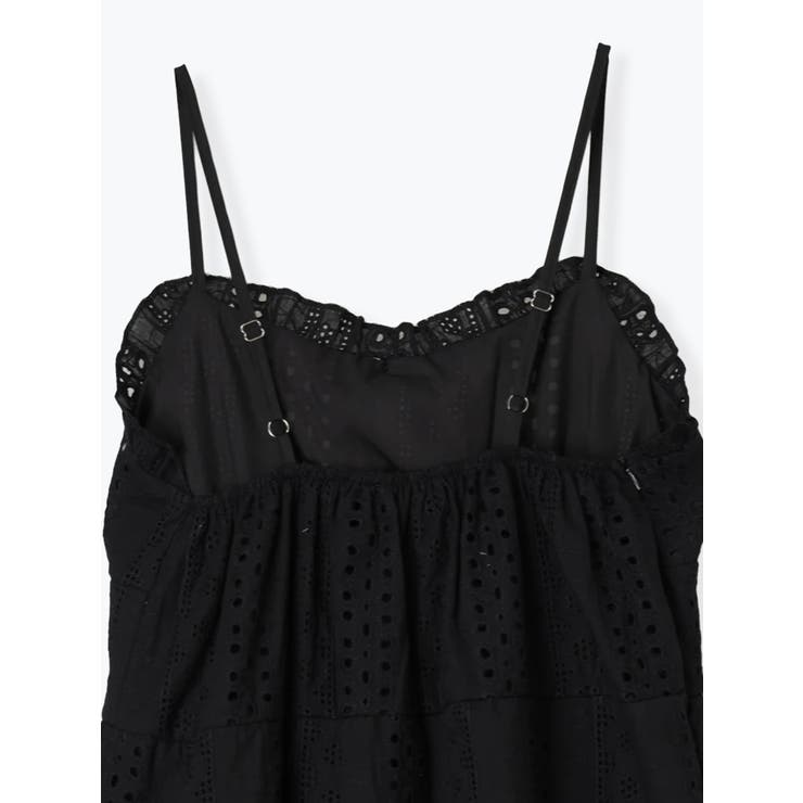 花柄刺繍ティアードキャミチュニック | LUDIC PARK | 詳細画像15 