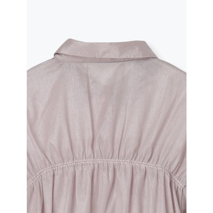 シアーサイドリボンフリルショートシャツ | LUDIC PARK | 詳細画像15 