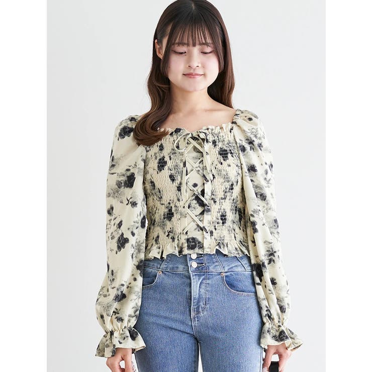 花柄プリントプルオーバー | LUDIC PARK | 詳細画像2 