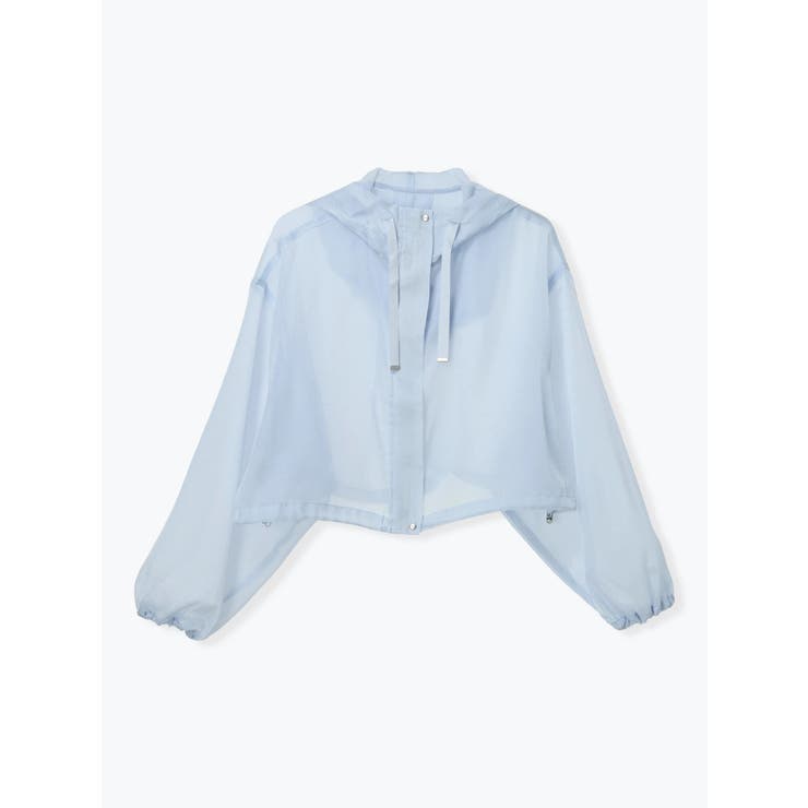 オーガンジーシアーマウンテンパーカー | LUDIC PARK | 詳細画像13 