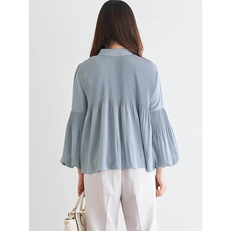 [2WAY]プリーツブラウス | LUDIC PARK | 詳細画像4 