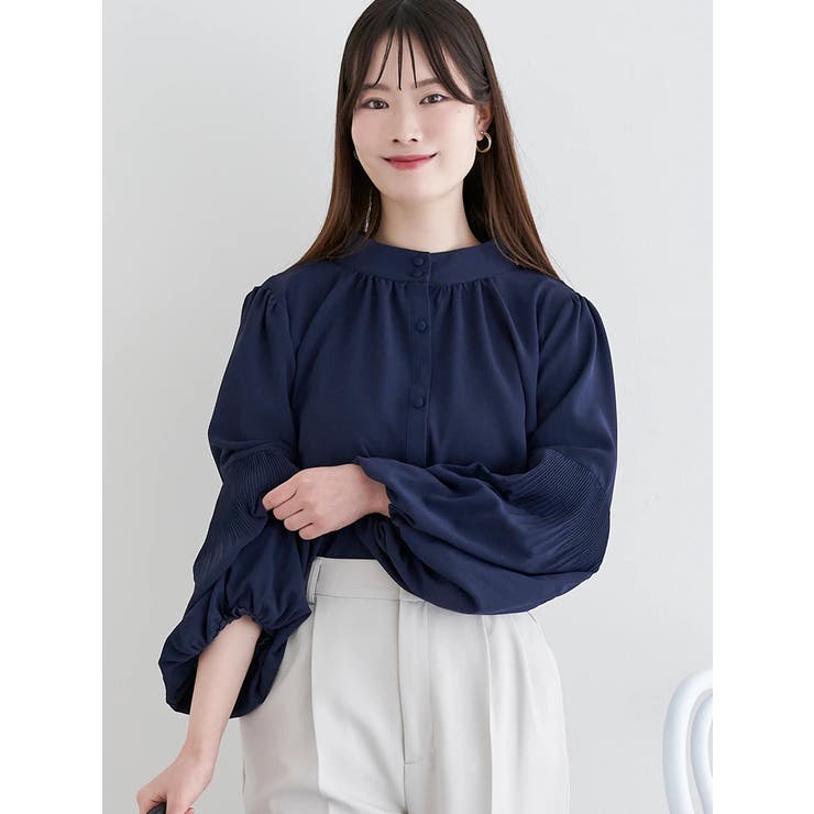 [2WAY]プリーツブラウス | LUDIC PARK | 詳細画像10 