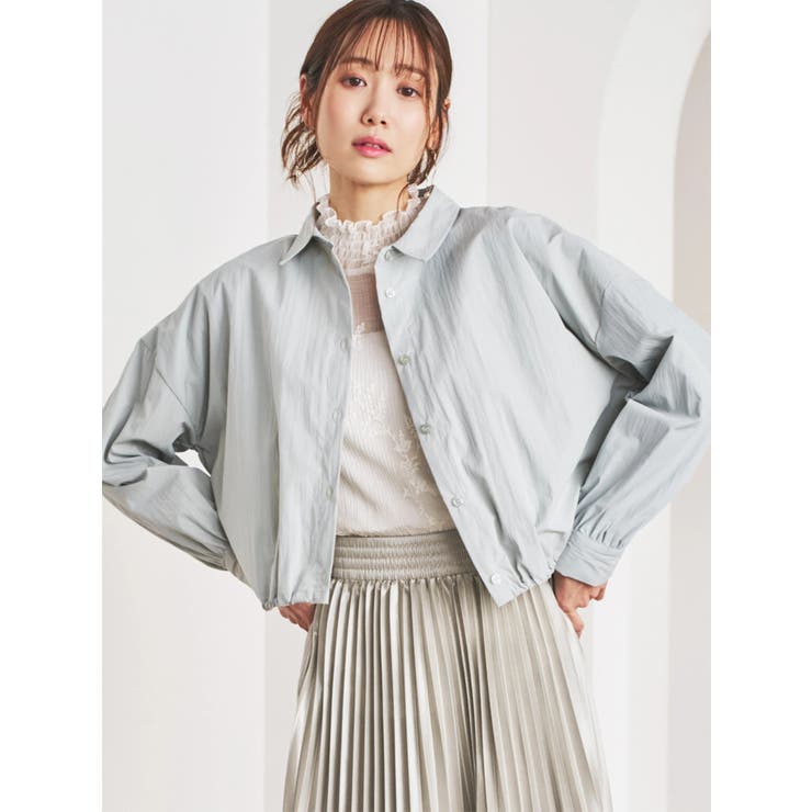 裾ドロストルーズシルエットシャツ | LUDIC PARK | 詳細画像2 