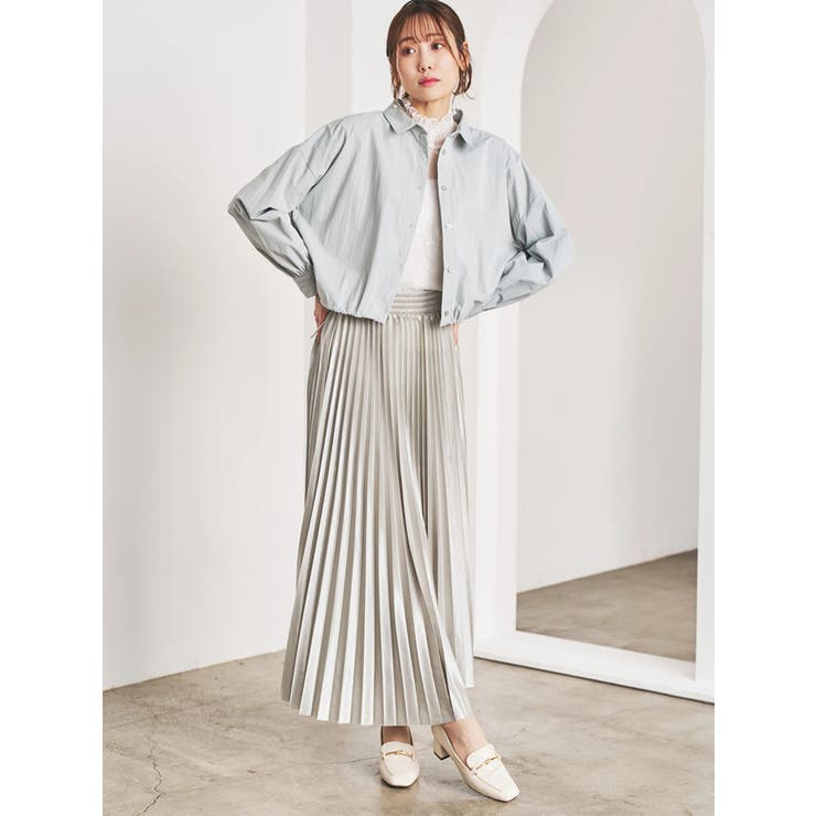 裾ドロストルーズシルエットシャツ | LUDIC PARK | 詳細画像5 