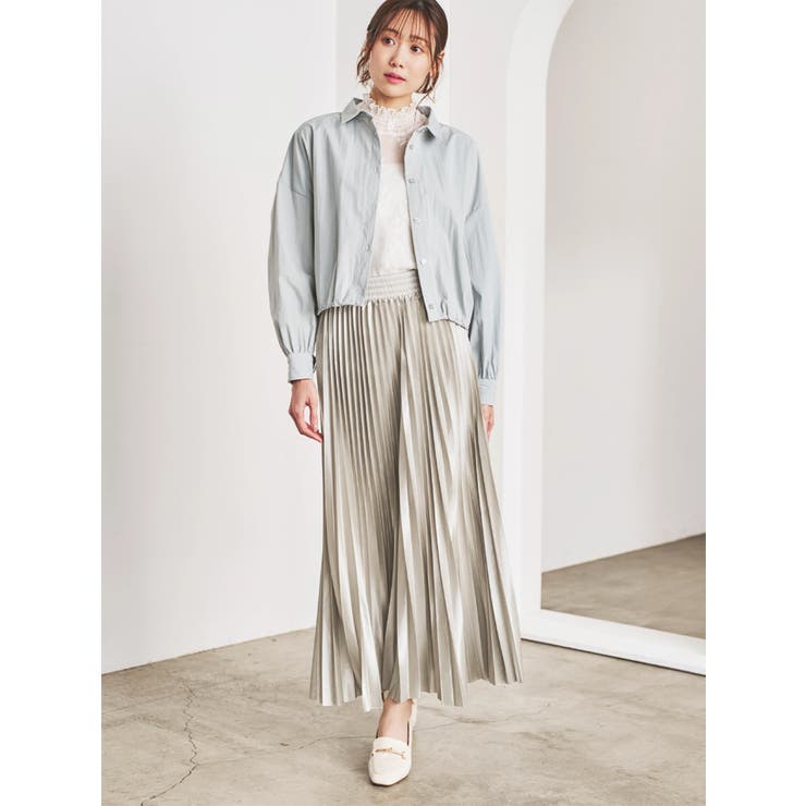 裾ドロストルーズシルエットシャツ | LUDIC PARK | 詳細画像7 