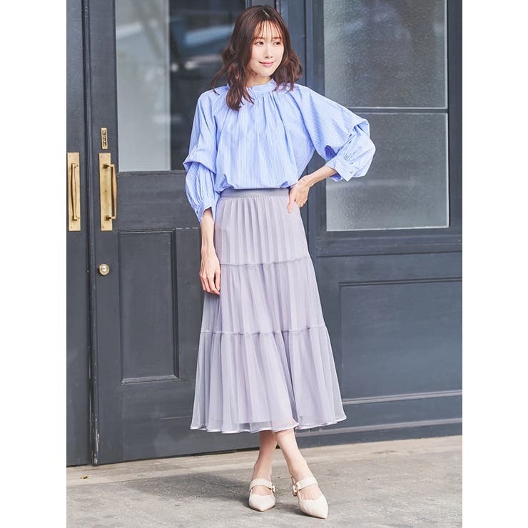 [袖2WAY]ボタンブラウス | LUDIC PARK | 詳細画像7 