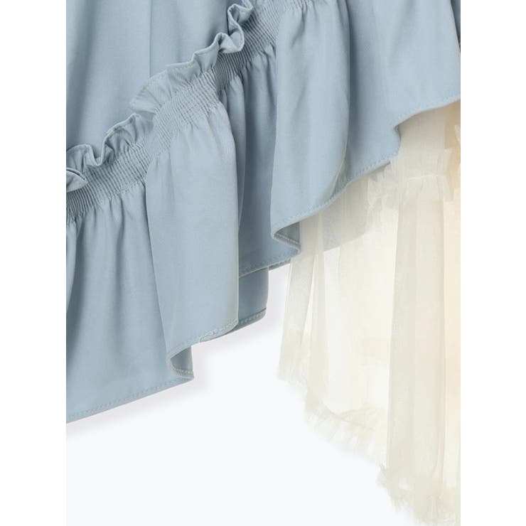 アシンメトリーチュールスカート | LUDIC PARK | 詳細画像5 