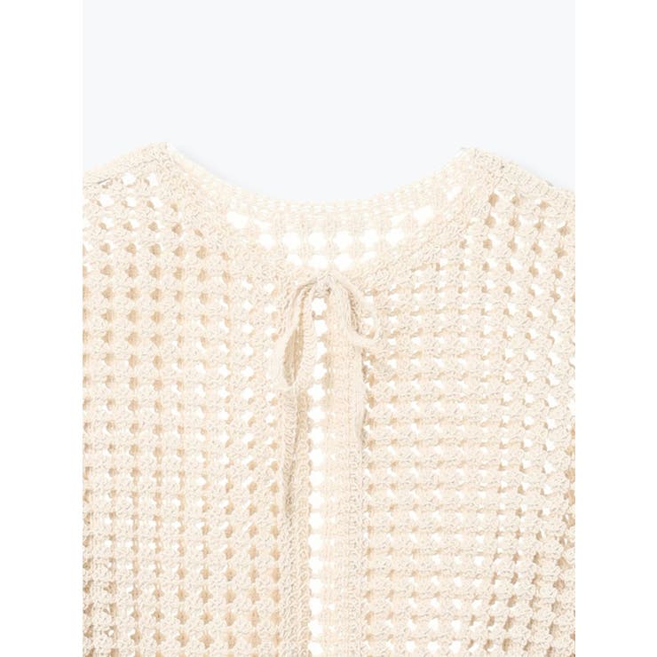 クロシェ柄編みカーディガン | LUDIC PARK | 詳細画像12 